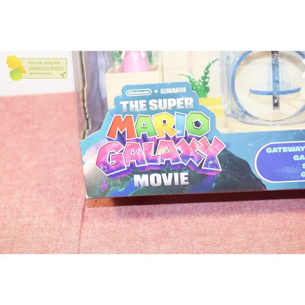 The Super Mario Galaxy Movie Gateway Galaxy Diorama Set